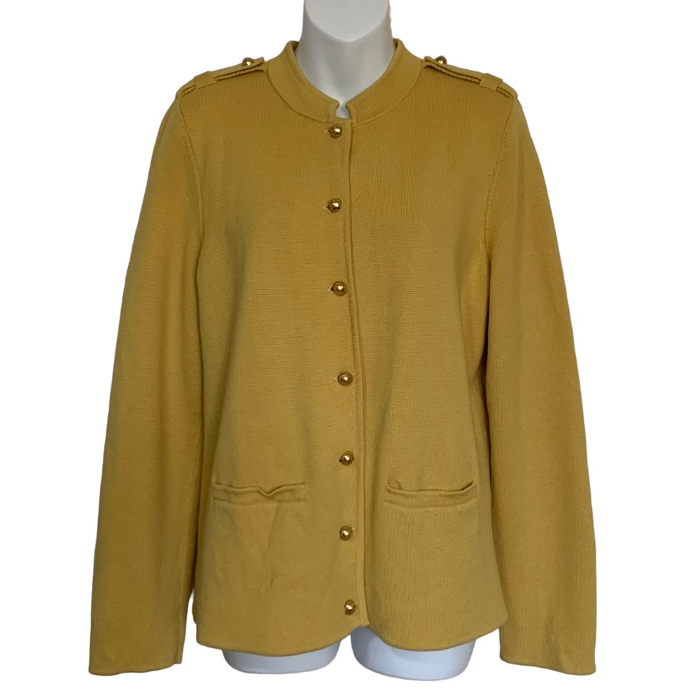 Talbots Pure Merino Wool Cardigan Size Large